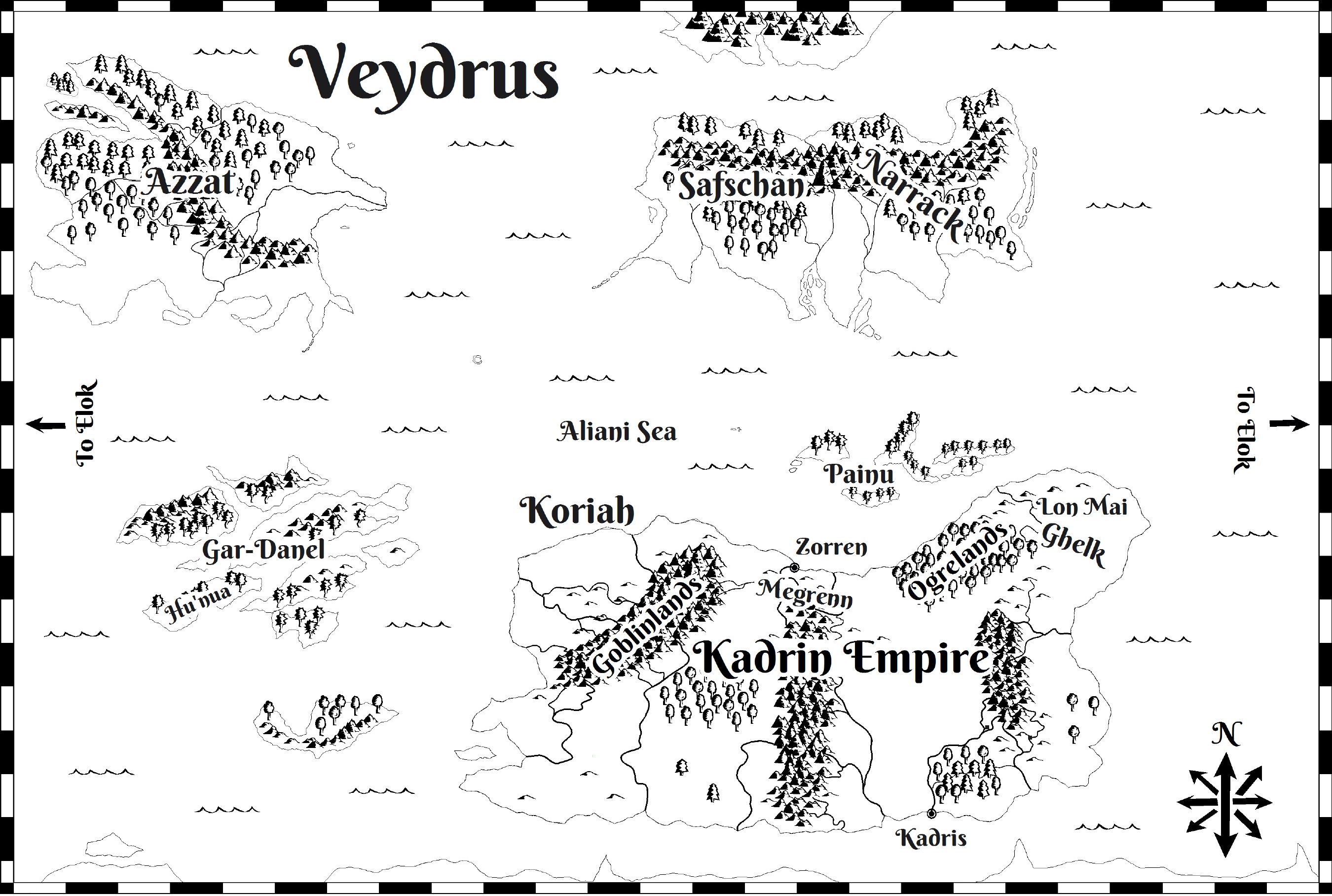 Tellurak Map