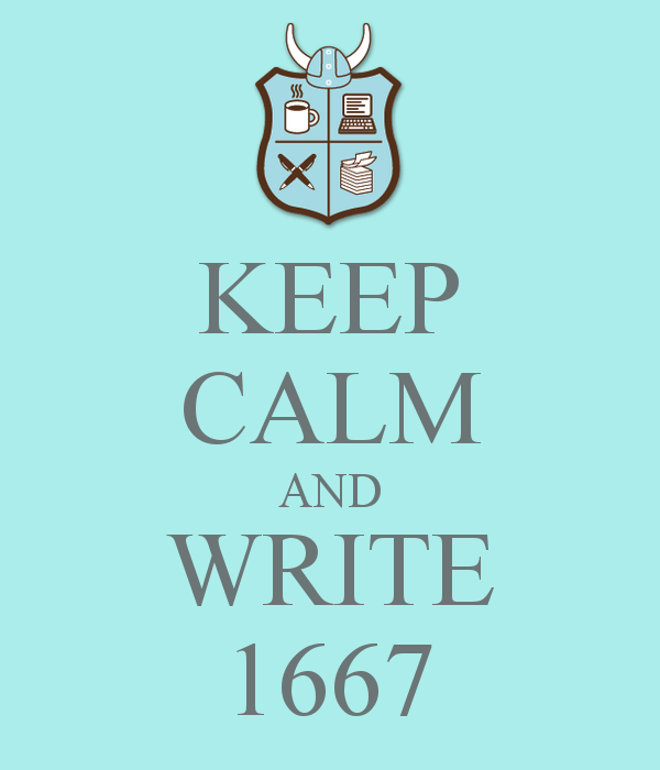Keep Calm and Write 1667