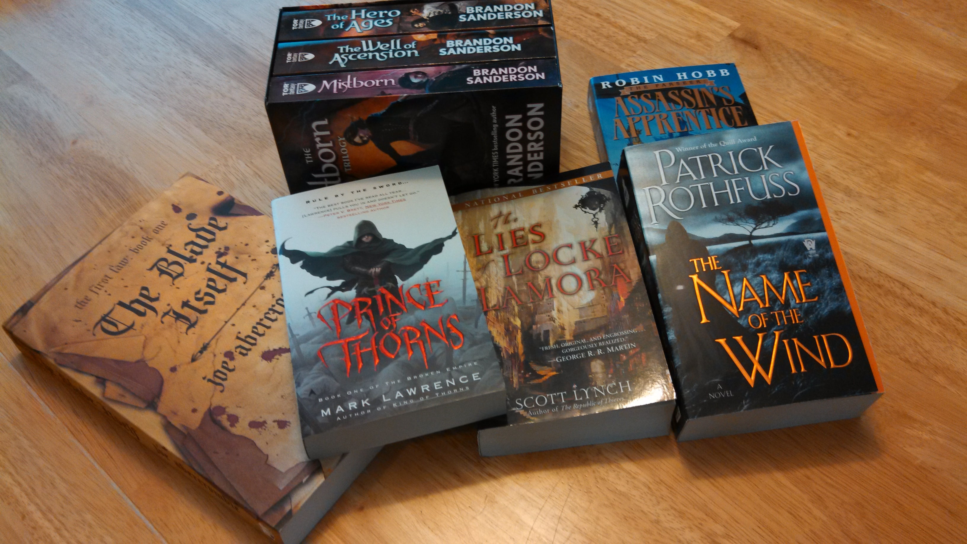 J.S. Morin Christmas Fantasy Book Haul