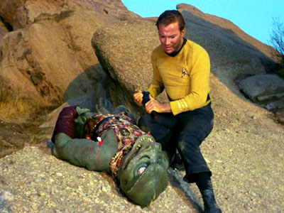 Kirk Spares Gorn