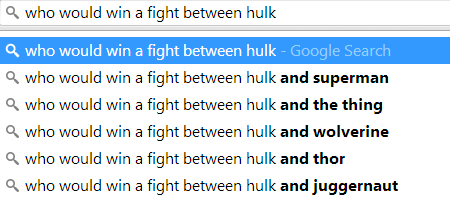 Who Would Win a Fight Between Hulk