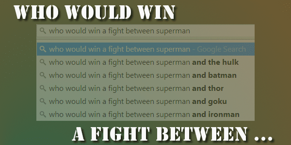 Who Would Win a Fight Between