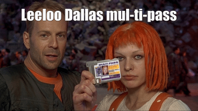 Leeloo Dallas Mul-ti-pass Multipass